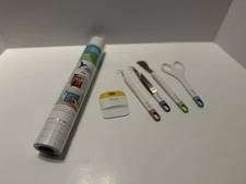Cricut 5 Piece Tool Set And 1 Roll Of Transfer Tape 12 in x 48 in