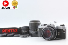 3 Lens  Near MINT  Pentax MX Silver  M 50mm F1.4 28mm 135mm Lens From JAPAN