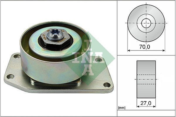Schaeffler INA Spannrolle Keilrippenriemen 531 0306 10 FüR Peugeot CitroËN Xsara-image