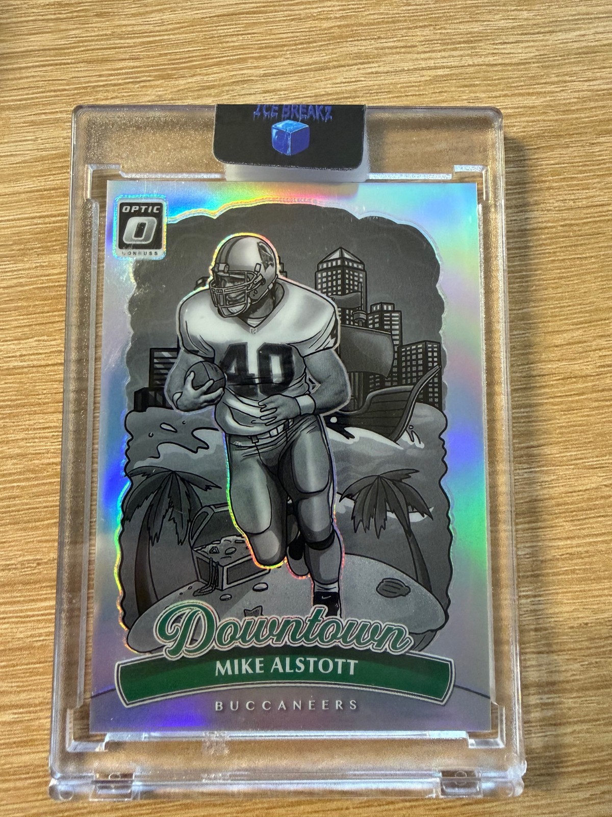 2025 Panini Donruss Optic - Downtown Legends Mike Alstott #7 - Case Hit