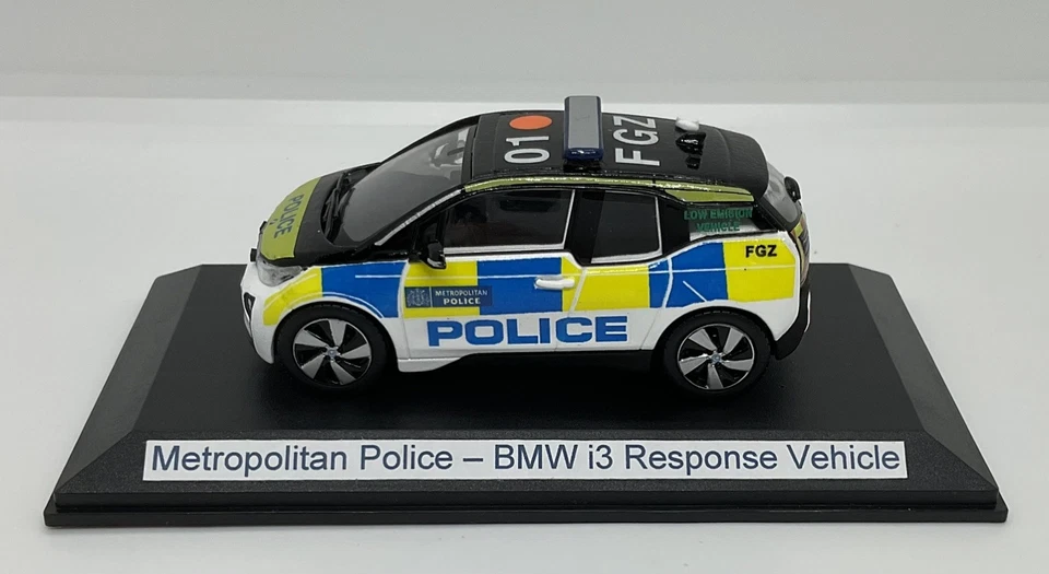 BMW i3 Metropolitan Police Response Unit 1/43  Code 3 - Image 3 of 4