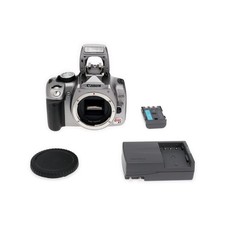 Canon EOS Rebel XT 8 MP Digital SLR Silver Camera Body 0206B001