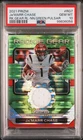 2021 PANINI PRIZM ROOKIE GEAR RELICS Ja’MARR CHASE RC| NEON GREEN PULSAR PSA 10
