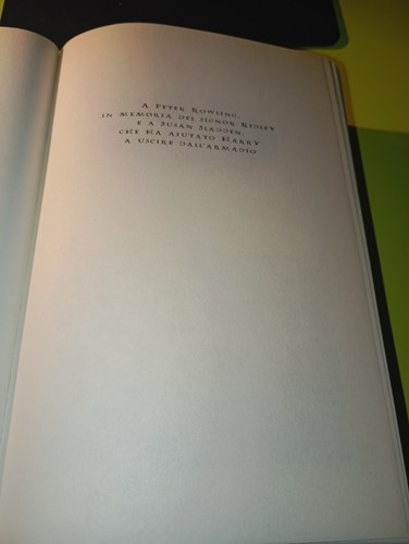 Harry Potter E IL CALICE DI FUOCO 1° Ristampa 2001 Rowling SALANI EDITORE - Foto 10 di 15