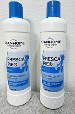STANHOME Fresca Pie Menthol Foot Lotion 300 ml   Lot of 2 New Bottles