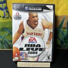 NBA Live 2004, Nintendo GameCube, Authentic, Tested