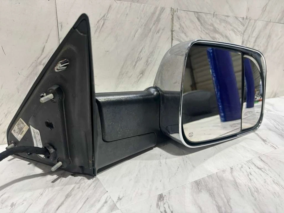 Dodge Ram 2500 3500 2015 2019 espejo retrovisor lateral OEM pasajero derecho térmico 68230830AD Foto 3 de 4