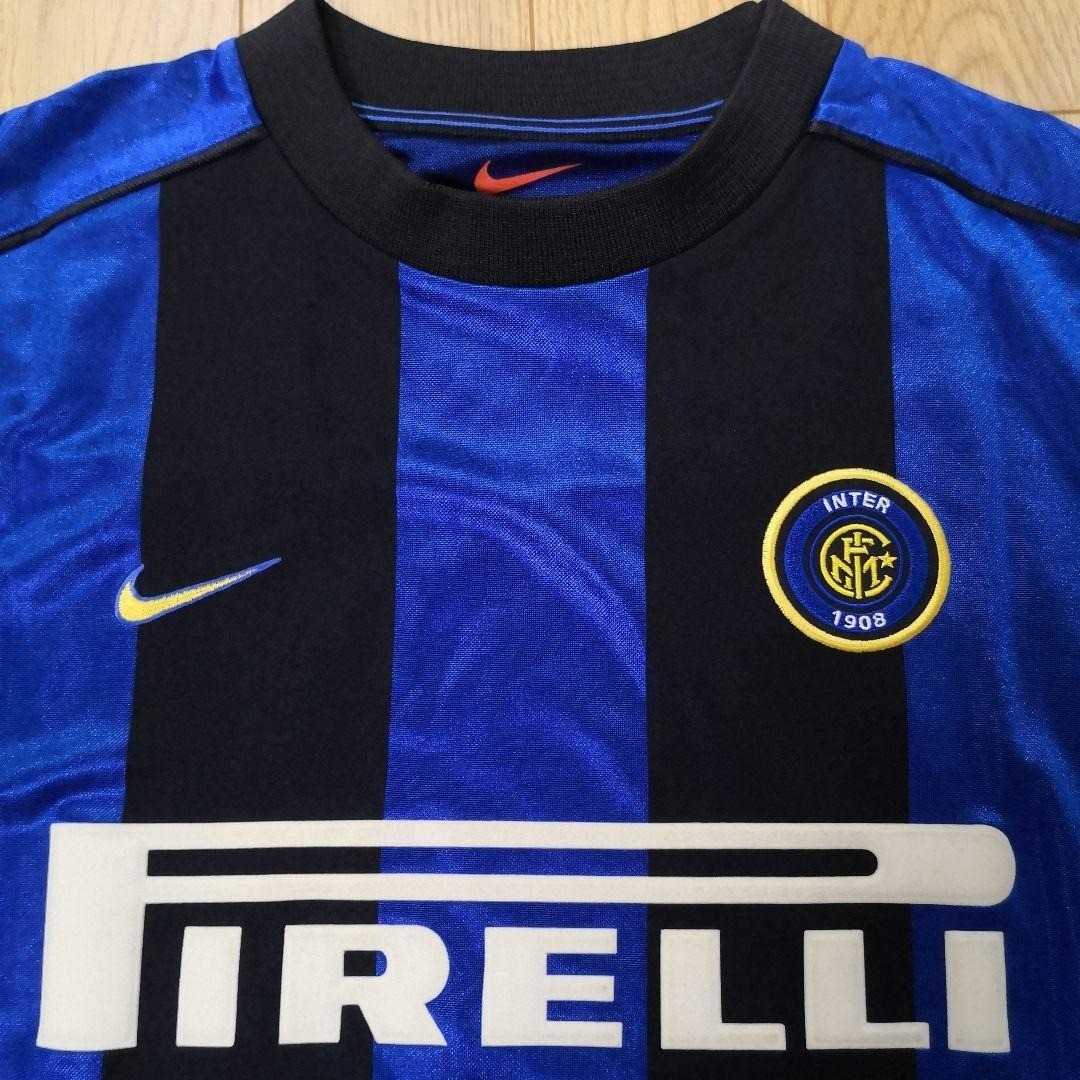 Roberto Baggio 10 INTER MILAN M 1999 2000 L/S Jersey Maglia Shirt