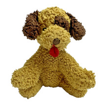 Russ Luv Pets Puppy Dog Plush Brown Red Tongue Mini Beanbag Curly 5" Target