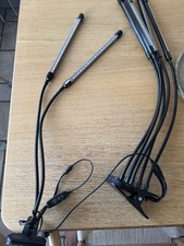 4-Head Clip-On LED Grow Light, Flexible Adjustable Arms, Touch, Multicolor