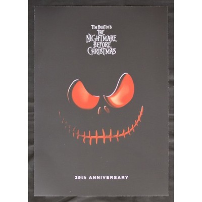 Plakat NIGHTMARE BEFORE CHRISTMAS Tim Burtons Kreativ Kunst F. Delle Fratte CAT