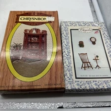 Chrysnbon Model Kit F-170 Hutch And F-120 Accessories Both NIB With Instructions