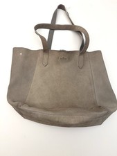 Hogan Tasche Tote Damen Wildleder Taupe Grau - Original, Geräumig