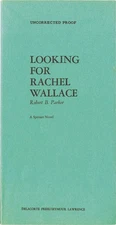 Robert B Parker LOOKING FOR RACHEL WALLACE Uncorrected Proof 1st ed #123703