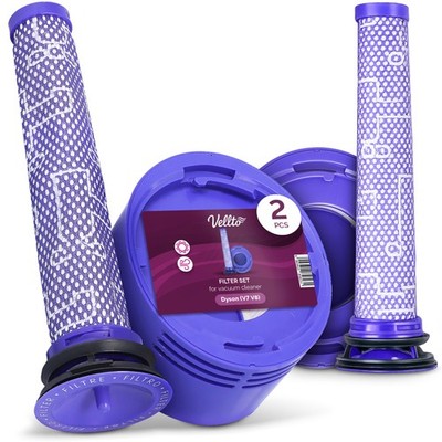 2x Filter Kompatibel mit Dyson V7 V8 Absolute Allergy Animal Motorhead Origin