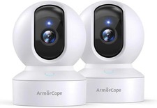 Pet Camera, 2K HD Dog Camera with Phone APP, 360  Pan/Tilt View Puppy Cam