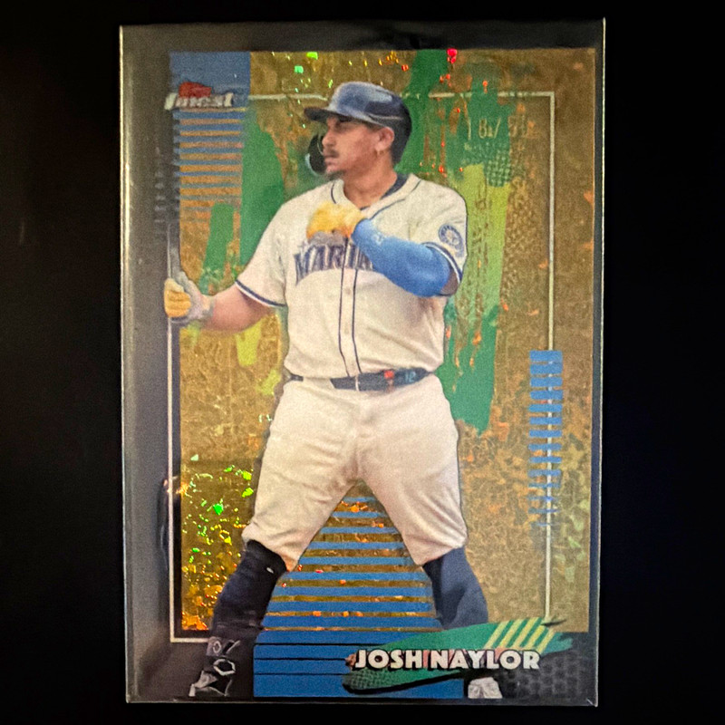 Topps Finest 2026 Josh Naylor #78 Gold Mini-Diamond /50