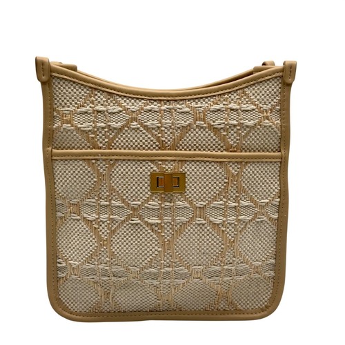 MMS Brands Beige Woman’s s Crossbody Bag
