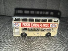 Vintage 1960s Lesney Matchbox Daimler Bus Esso Petrol Double Decker Bus #74