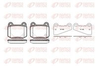 Remsa 0014.52 Bremsbelagsatz, Scheibenbremse FüR Mitsubishi