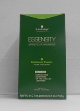 SCHWARZKOPF ESSENSITY Ammonia Free LIGHTENING POWDER  BOX of 8 x 0.7 packets 