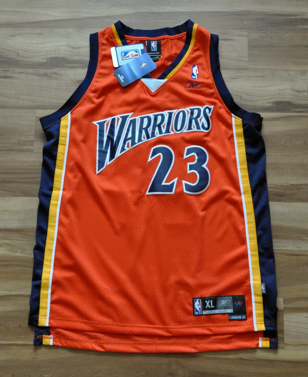 Jason Richardson Golden State Warriors Reebok NBA replica basketball jersey  (Men sz. 3XL)