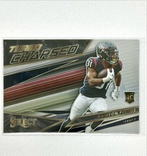 2022 Dameon Pierce Panini Select Football Turbo Charged Rookie Card #TUR-22. rookie card picture