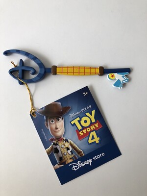 Disney Store Toy Story Eröffnungsfeier Schlüssel mit Etikett