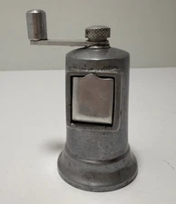 Vintage Perfex Tiny 3" Pepper Mill Steel and Cast Aluminum Made in France