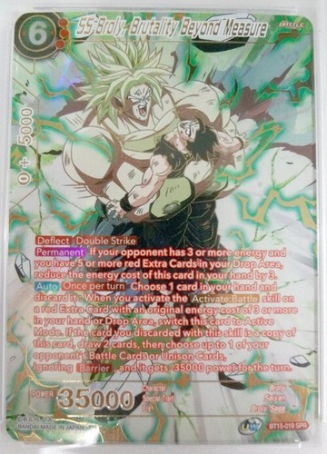 Dragon Ball Super SS Broly, Brutalità oltre misura SPR Saiyan Showdown PSA 10 - Foto 6 di 10