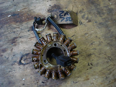 KAWASAKI ZR750 STATOR ZR 750 ALTERNATOR WINDINGS STATOR ZEPHYR GENERATOR WINDING