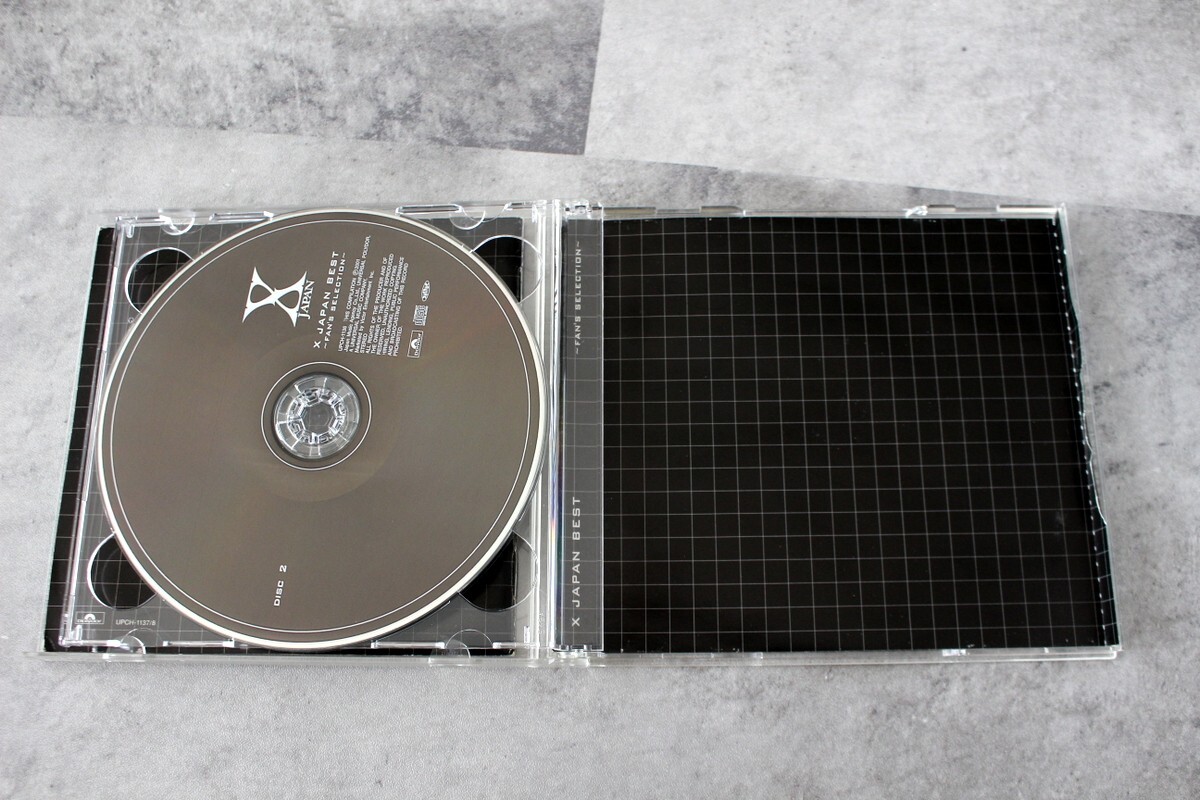 X Japan Fan's Selection(BEST album)Regular press Japan CD