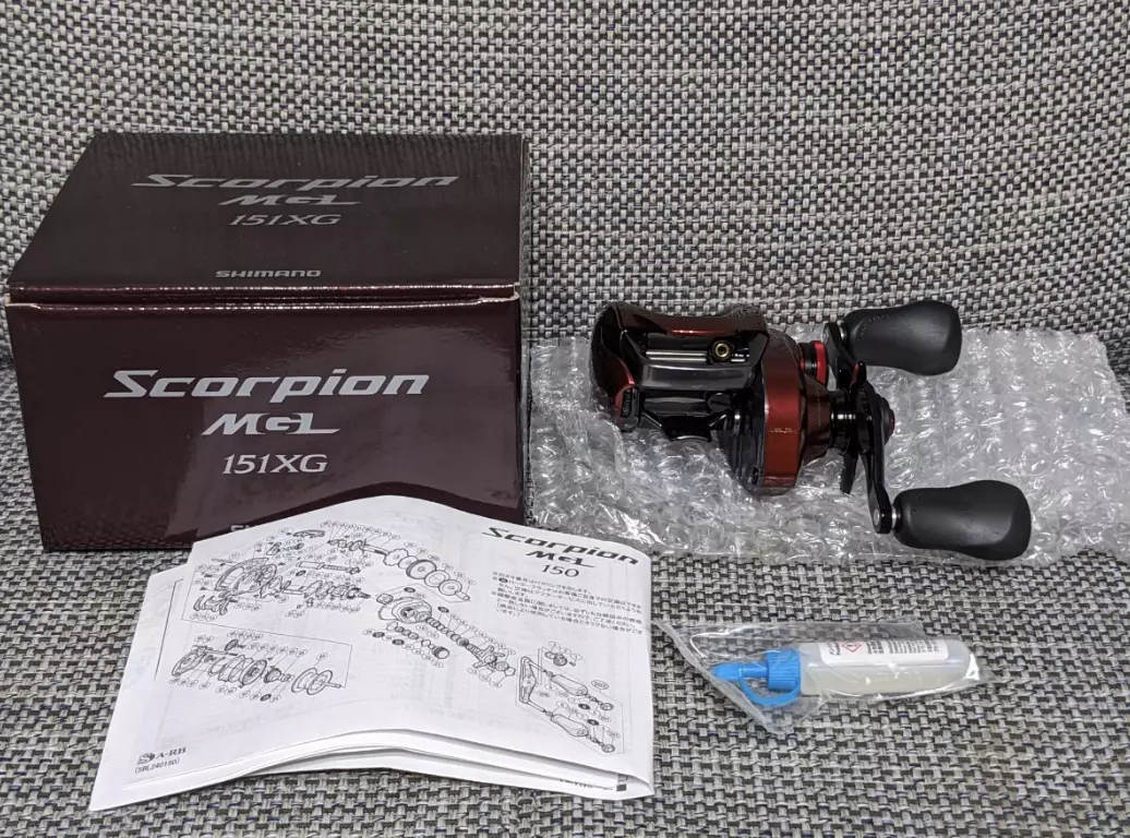 SHIMANO Bait Reel 19 Scorpion MGL 151XG Left Handle in the Box | eBay