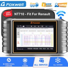 FOXWELLL NT710 Fit For Renault Car OBD2 All System Diagnostic Scanner ECU Coding