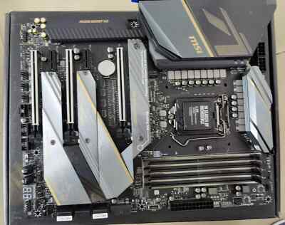 for MSI MEG Z490 ACE Motherboard Intel Z490 LGA 1200 DDR4 ATX Motherboard