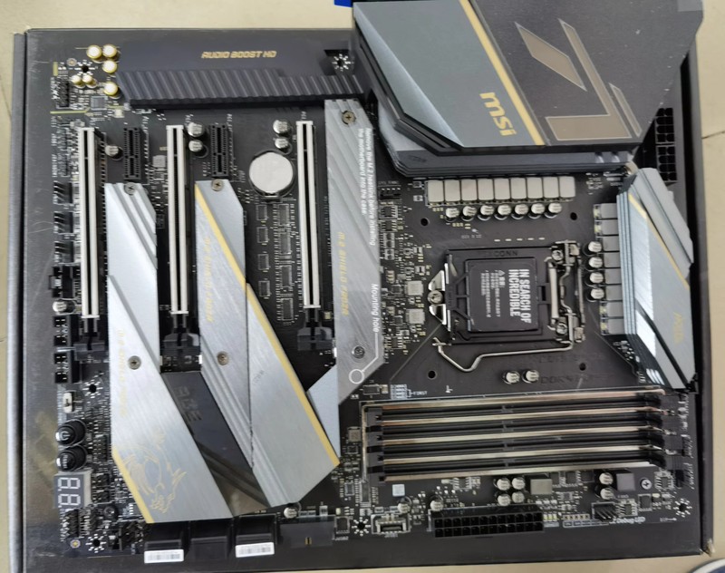 for MSI MEG Z490 ACE Motherboard Intel Z490 LGA 1200 DDR4 ATX Motherboard