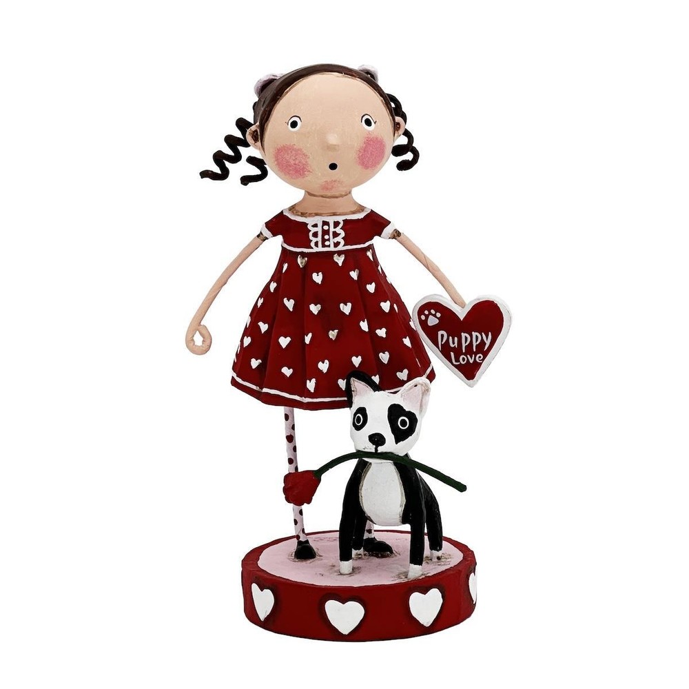 Lori Mitchell Valentine's Day Collection Mila Loves Milo Figurine 16698