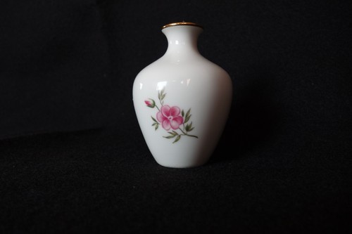 Vase Porzellan Royal Copenhagen Blumen dekor - Bild 2 von 4