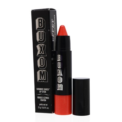 BUXOM SHIMMER SHOCK LIPSTICK (DYNAMITE) 0.07 OZ NEW IN BOX