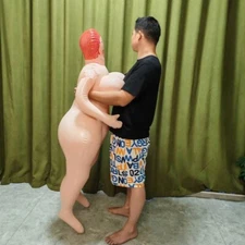 Realistik-Inflatable Female Big Betty Full Body Toroso Model Sexy Maniquin