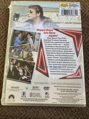 NIP! Sealed HAPPY DAYS: Season 2 - DVD Ron Howard Henry Winkler 23