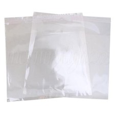 500 Pieces OPP Plastic Resealable Wrap Sleeve 160x155mm for CD DVD Case