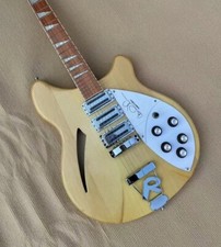 Newly naturewood color 12 strings refers to playing Electric guitar Rback type