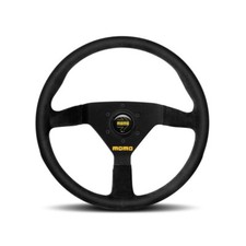 Momo Steering Wheel Mod 78 Black Suede 350mm Momo Hub Adapter For Porsche