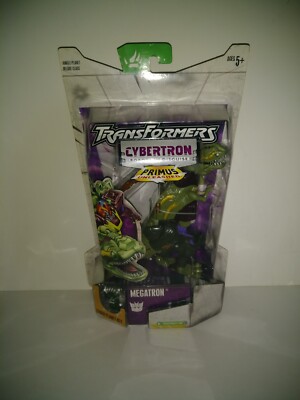 Transformers Cybertron Primus Unleased Deluxe Jungle Planet trex Megatron 2006