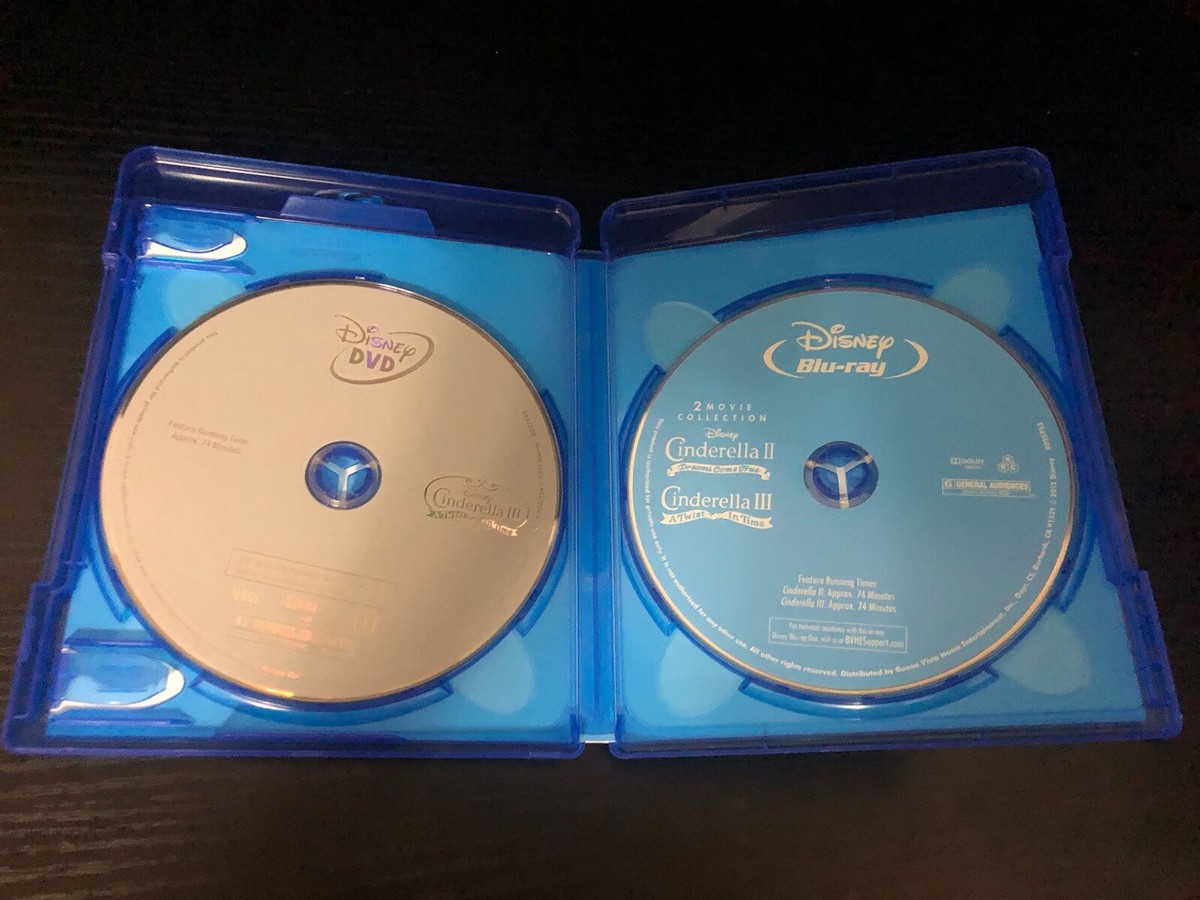 Cinderella 3- Movie Collection (4K UHD+Blu-ray+DVD) (Blu-ray+DVD