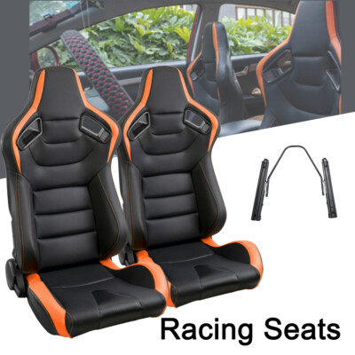 SEASON SEAT OWNERS ジャケット F オレンジ/黒 C.C. RIDER Sportster Seat 2 Piece Reach Seat Driver And Passegner
