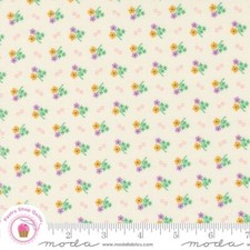Moda 30's PLAYTIME 33755 31 Pastel Floral LINZEE MCCRAY Quilt Fabric REPRODUCTI