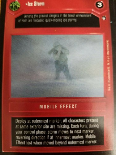 Star Wars CCG Hoth BB Limited BASIC SINGLES Select Choose NrMint-MINT SWCCG - Picture 67 of 132