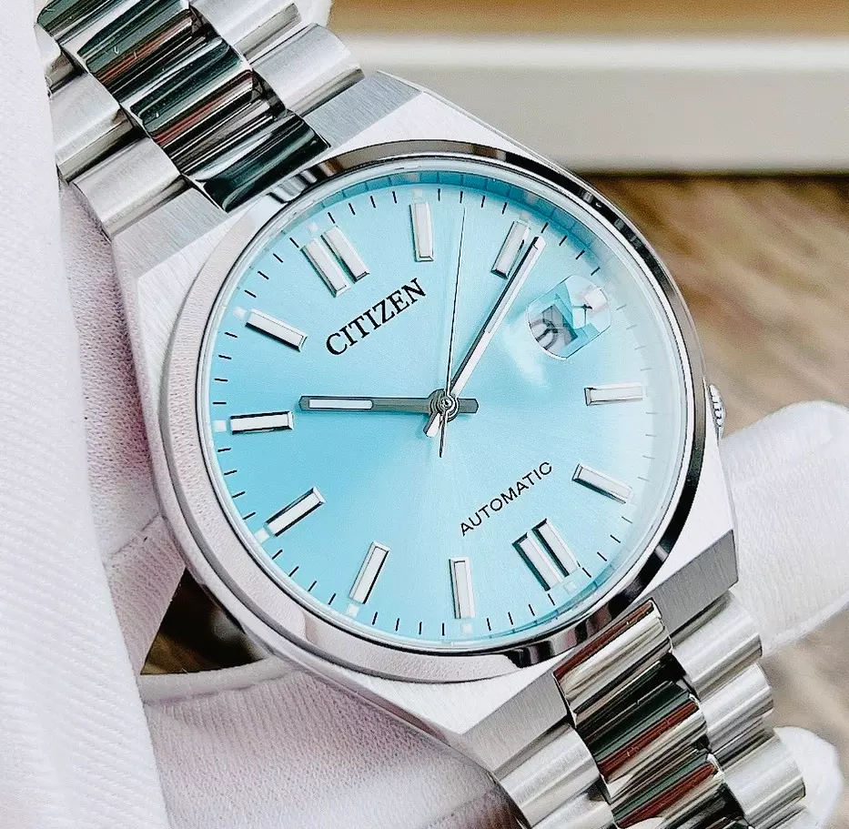 Citizen Tsuyosa Sapphire Crystal Automatic NJ0151-88M Turquoise Dial